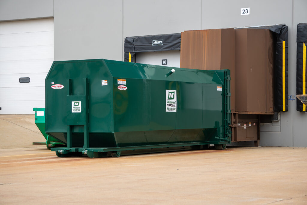 10 Yard Roll Off Dumpster | Midwest Disposal